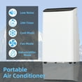 thumbnail image 2 of M optimized Portable Air Conditioner,14000BTU Air Conditioner with Dehumidifier, Fan Modes, Cools up to 750 Sq.Ft, Room Floor AC Unit with Remote Control/24Hrs Timer/Moveable Wheels/Washable Filter, 2 of 6