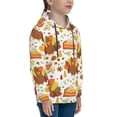 thumbnail image 3 of Daiia Thanksgiving With Turkey for Boys Fashion Hoodies & Sweatshirts with Kangaroo Pocket,Hooded Sweatshirt for Kid, Breathable& Moisture Wicking-Medium, 3 of 6