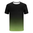 thumbnail image 7 of UVEASISHA Track Suit for Men 2 Piece Outfits Big and Tall Stretch Workout Sets Trendy Gradient Tee Tops and Short Set Army Green XXXXXL, 7 of 7