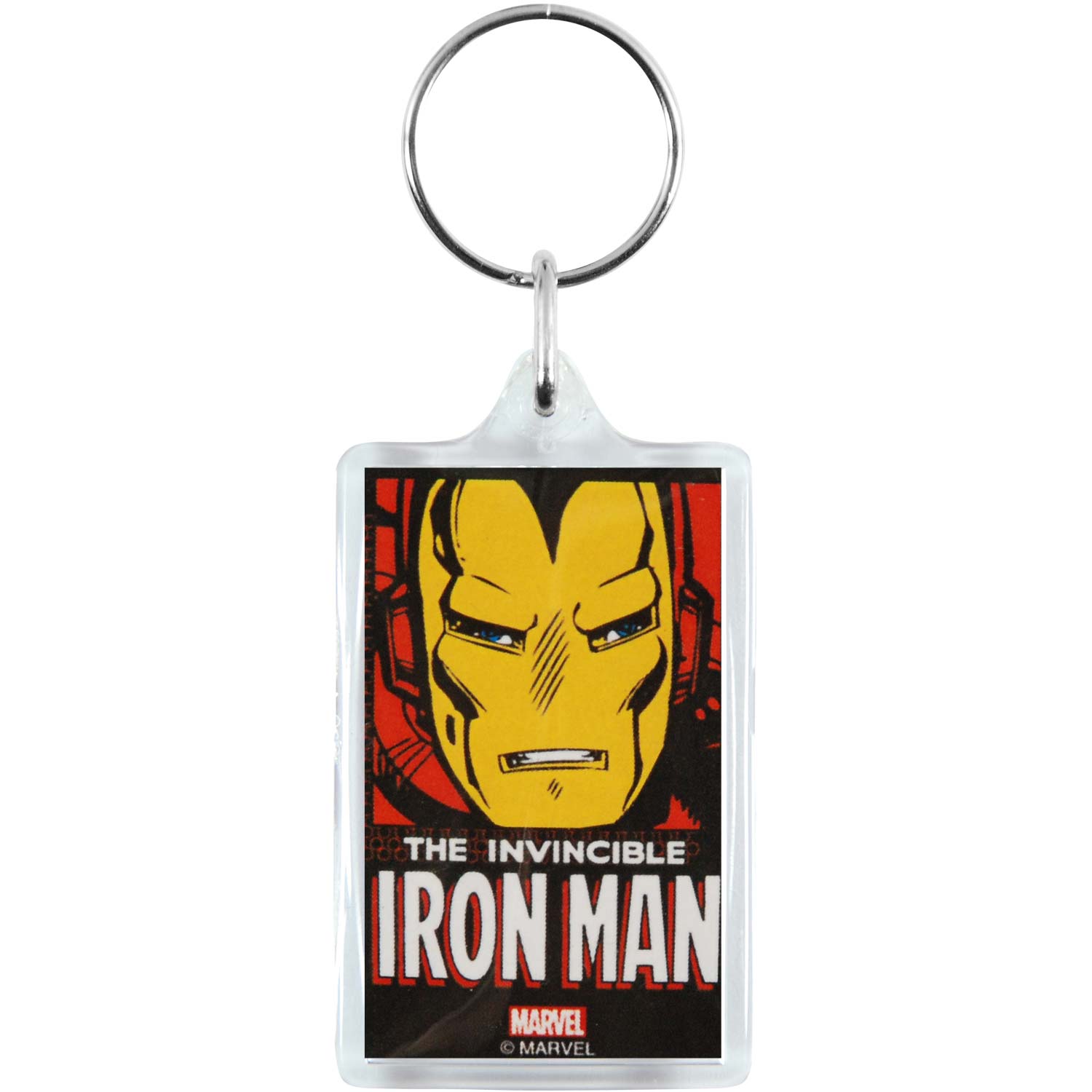 Iron Man Men's Plastic Key Chain Multi