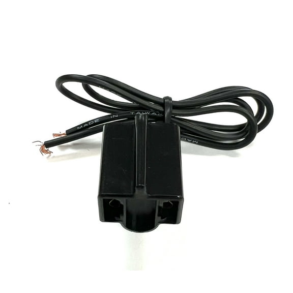 Headlight Wiring Harness Pigtail Plug Connector - 2 Prong