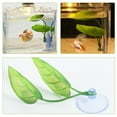thumbnail image 3 of BESTYASH 2PCS Betta Fish Leaf Hammock Light Green PVC Betta Fish Accessories for Resting Bed, 3 of 8