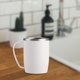 thumbnail image 1 of Vaso de baño BLESIY Porta cepillo de dientes multifuncional con mango ergonómico blanco, 1 of 8
