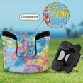 thumbnail image 6 of Haosy Vibrant Palm Trees Golf Mallet Putter Cover Strong Magnetic Leather Golf Club Headcover Closure, 6 of 7