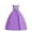 Purple-07, variant on Ugoldhm Summer Girls' Mesh Ball Gown Solid Dressy Sleeveless Dresses with Bow, Elegant Party Dress for 7-14 Years