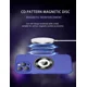 thumbnail image 4 of Funda Magsafe para iPhone 15 14 Plus Pro Max 13 12 11 Pro Max, lente de cristal de lujo, cubierta de teléfono con lupa de carga magnética inalámbrica, 4 of 5