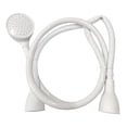 thumbnail image 1 of Kit de manguera de cabezal de rociado de ducha de baño para mascotas de doble grifo, resistente y duradero fácil de instalar blanco Sunnimix Cabe de ducha de baño de fregadero, 1 of 8