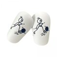 thumbnail image 1 of Espinilleras para fútbol en miniatura,Espinilleras de fútbol mini para protección de niños,Espinilleras para niños y niñas,miniespinilleras,equipo,Equipo de fútbol pequeño de, 1 of 8