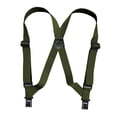thumbnail image 2 of Lovskoo Classic X Back Suspenders Mens Adjustable for Pants 4 Clip Design 1.5 Inch Elastic Straps Solid Color Wedding Office, 2 of 2