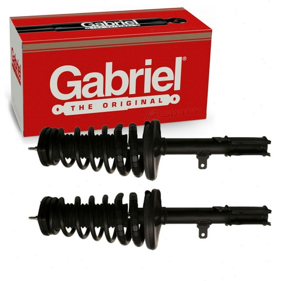2 pc Gabriel G56933 ReadyMount Suspension Strut & Coil Springs for Assembly Shock Shocks Struts Fits select: 1992-2001 TOYOTA CAMRY, 1995-2003 TOYOTA AVALON