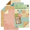 K & Company Bailey 4.75" x 6.75" Double-Sided Mat Pad, 24 Sheets
