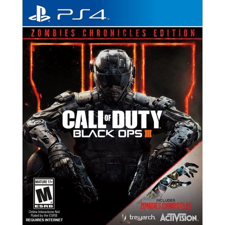 Call of Duty: Black Ops 3 Zombie Edition, Activision, PlayStation 4, 047875881181