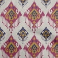 thumbnail image 1 of oneOone Viscose Jersey Purple Fabric Asian Ikat Diy Clothing Quilting Fabric Print Fabric By Yard 60 Inch Wide, 1 of 4