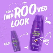 (2 pack) Aussie Miracle Volume for Fine Hair Daily Shampoo, for All Hair Types 12.1 fl oz