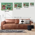 thumbnail image 5 of Kinda Busy Being Kindergarten Teacher and Abyssinian Mom Horizontal Matte Canvas Poster Cat Lover Kitten Owner Gifts Wall Art Home Decor - 02005, 5 of 5