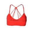thumbnail image 2 of TheLovely Strappy Cutout Padded Bustier Bralette Sports Bra, 2 of 3