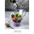 thumbnail image 2 of 3pcs Clear Salad Bowls Oblique Angled Bowls Party Dessert Bowls Snack Bowls Fruit Bowl, 2 of 7
