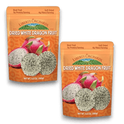 Liberty Orchard Organic Dried White Dragon Fruit with fiber - Ideal for Recipes or a Nutritious fruit for Busy Lifestyle- Nutrient-Rich Dried Fruit with Vitamin C, Antioxidants & Fiber- 2 Pack , 100g