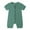 Z2-Dark Green, variant on Romper for Baby Boys 18-24 Months Summer Baby Short Sleeved Baby Baby Print Zipper Bodysuit Cute Overall Rompers Jumpsuit,A,0-3 Months