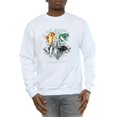 thumbnail image 3 of Harry Potter Mens Hogwarts Painted Crest Sweatshirt, 3 of 5