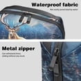 thumbnail image 4 of Christmas Travel Organizer Oxford Cloth Waterproof Storage Pouch Hard Drive Bags Computer Cable Organizer Power Plug Travel Organizer Small 5.9x9.44x3.14 in, 4 of 6