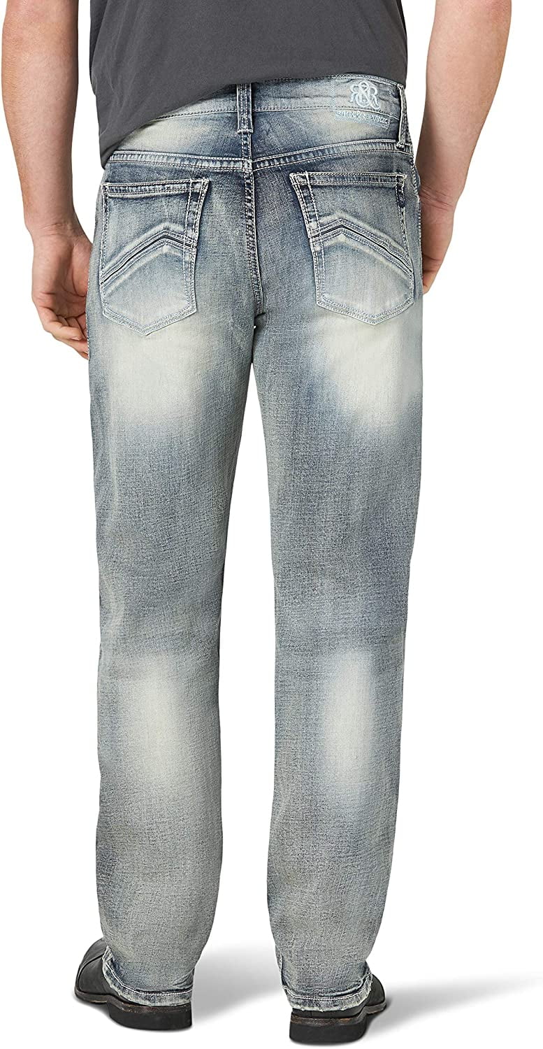 Rock & Republic Men's Relaxed Straight Leg Jean with Ultra Comfort Denim