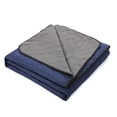 thumbnail image 1 of Camping Blanket, Quilted Fleece Stadium Blanket for Outdoor Camping, Picnic, Park with Drawstring Sack, 1 of 7