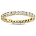thumbnail image 1 of 1 1/2ct Prong Diamond Eternity Ring 14K Yellow Gold, 1 of 2