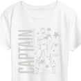 thumbnail image 3 of Marvel Captain America - Monochrome - Women's Short Sleeve Graphic T-Shirt, 3 of 5