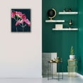 thumbnail image 6 of Epic Graffiti 'Geraniums' by Linda Woods, Canvas Wall Art, 20"x24", 6 of 8