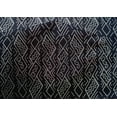 thumbnail image 4 of oneOone Cotton Silk Fabric Swirl & Geometric Block Printed Fabric 1 Yard 42 Inch Wide, 4 of 4