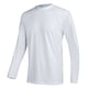 thumbnail image 2 of Camisas de surf Prolriy para hombre, moda de verano para hombre, color sólido, manga larga, traje de surf, traje de baño, camisas para hombre, camisetas para hombre, blanco, tallas S, 2 of 3