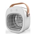 thumbnail image 3 of Aire acondicionado portátil blanco, aire acondicionado móvil, minienfriador de aire, miniventilador de refrigeración por agua portátil, silencioso, 3 velocidades, ventilador de escritorio USB Rojo Verde Cocina, Decoración y Otros, 3 of 4