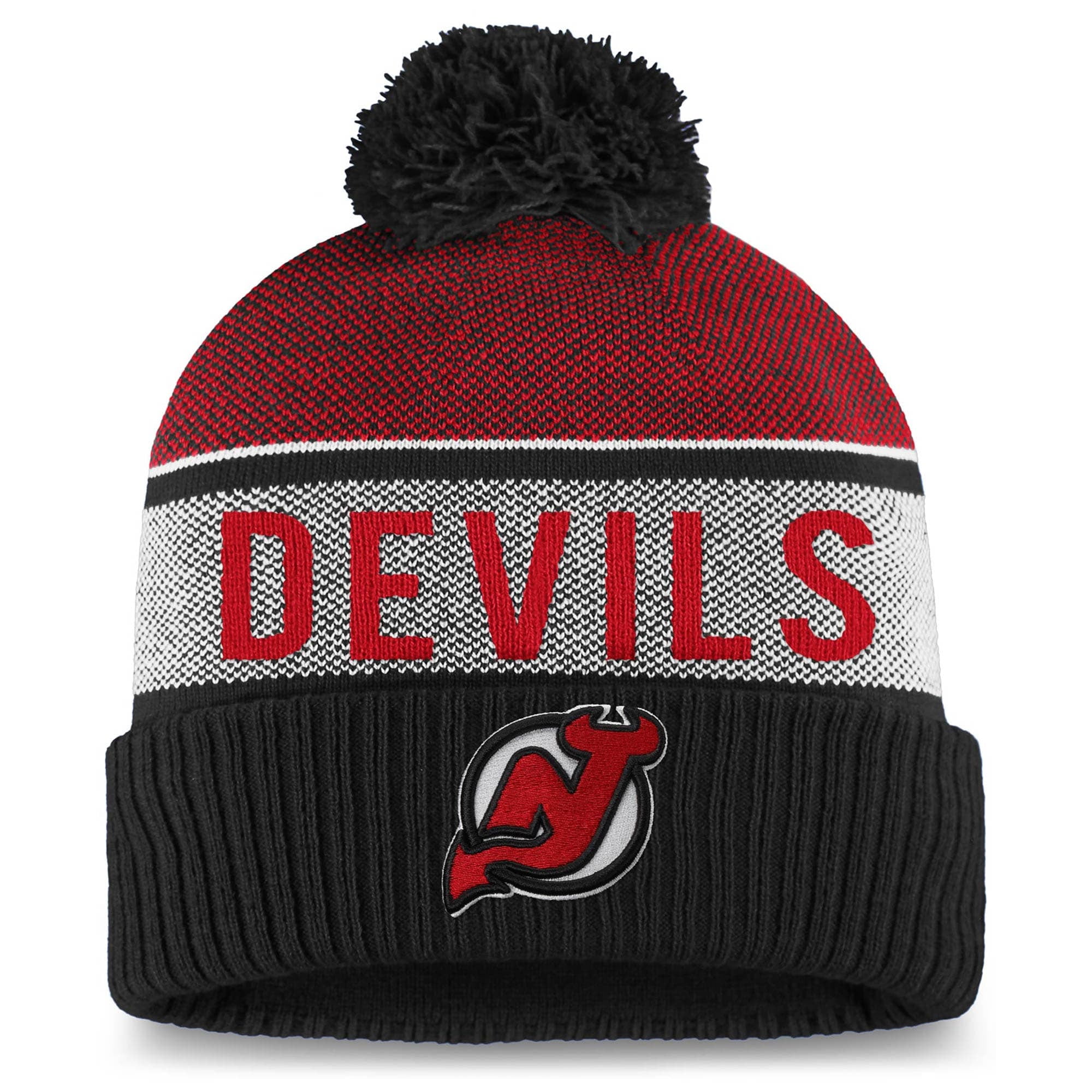 Jersey Devils Iconic Cuffed Knit Hat 