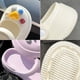 thumbnail image 2 of Zapatillas de mujer de moda con agujeros y suela gruesa con almohada EVA, zapatillas Baotou antideslizantes, zapatillas de verano para mujer, zapatillas de mujer de suela suave, 2 of 6