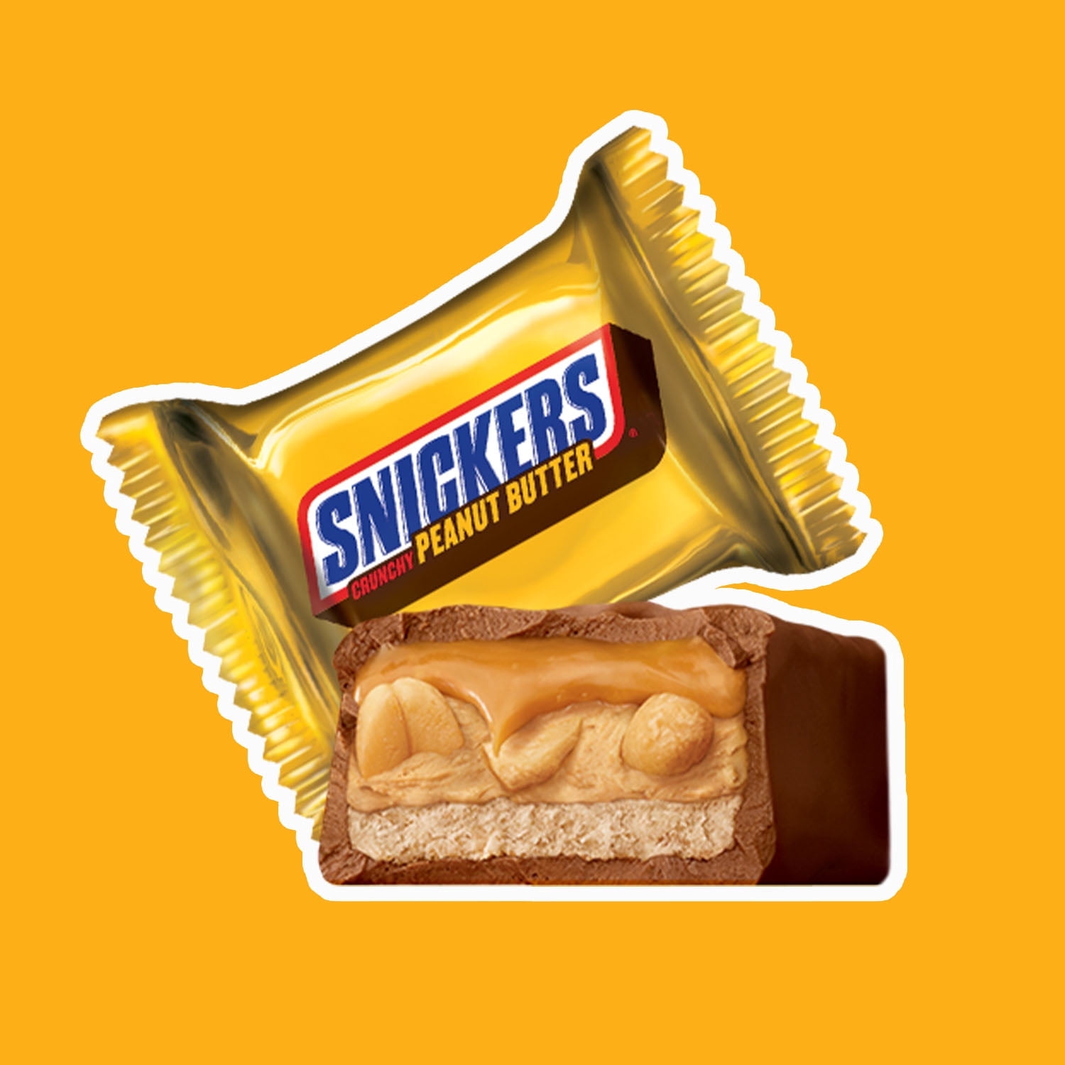 Snickers Fun Size Peanut Butter Chocolate Bars , Sharing Size - 8.29 oz Bag