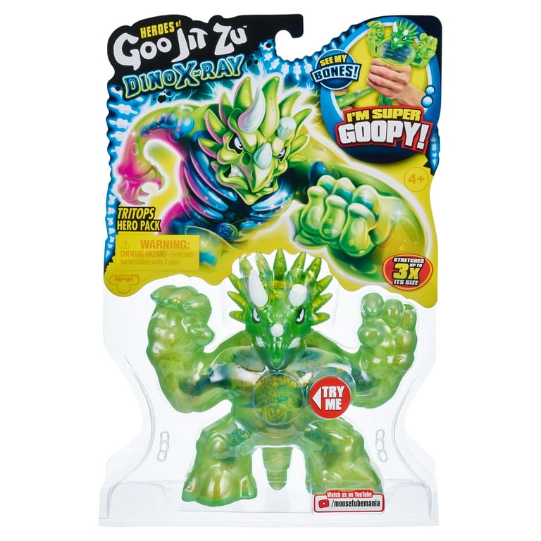 Heroes of Goo Jit Zu Dino X-Ray Hero Pack - Tritops - Walmart.com