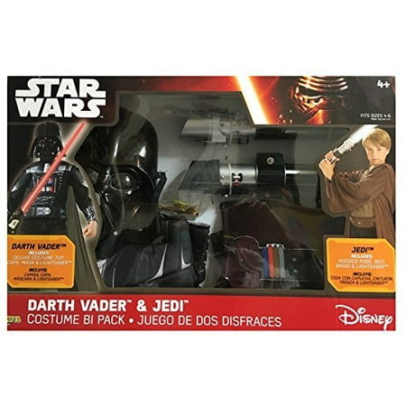 Star Wars Darth Vader & Jedi Costume Bi Pack