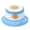Sky Blue, variant on National Flag Print Bucket Hat for Fans Sports Team Merchandise Cap