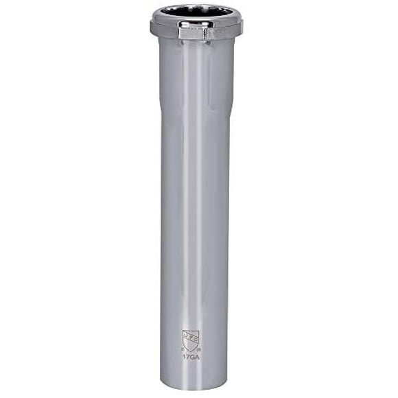 Eastman 35118 Heavy-Duty Extension Tube with Slip-Joint Connection, 1-1/2 inch x 8 inch, Chrome
