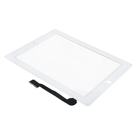 - HDE Replacement iPad 3 Touch Screen Tablet Front Display Digitizer Glass 7-Piece Tool Kit and Adhesive Tape (White)