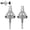 2pcs, variant on Broken Pipe Thread Extractor Tool, Plumbing Repair, Hex Drill Shank