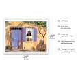 thumbnail image 2 of Magic of Provence - France - From an Original Watercolor Painting by Robin Wethe Altman - Fine Art Matte Paper Print (Unframed) 20x26in, 2 of 4