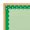 Green, variant on Gray - 2 Sided Scalloped Bb Border - Educational - 12 Pieces