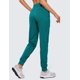 thumbnail image 2 of Pantalones Joggers Livianos CRZ YOGA Tiro Alto 72 cm Jade Talla L, 2 of 4