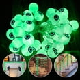 thumbnail image 4 of FOAUUH 16.4FT 30 LED Halloween Decorations Eyeball String Lights Decor Clearance for Home-Battery Operated Modes Twinkle Green Lights for Indoor Outdoor Halloween Party Supplies Garden Yard Decoration, 4 of 4