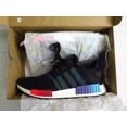 thumbnail image 1 of Size 10.5 Ad-id-as ORIGINALS Men's NMD R1 Sneaker Shoes Black Red Blue, 1 of 6