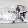 thumbnail image 7 of Patriotic Hanging Sign, Americana Flag Star-Shaped Wall Decor July of 4th Independence Day Memorial Day Hanging Decoration for Indoor Outdoor, 7 of 7