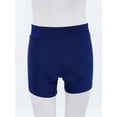 thumbnail image 6 of Hansber Gymnastics Shorts for Boys Girls Cheer Dance Bottoms Tumbling Athletic Sports Yoga Running Activewear Navy Blue 12, 6 of 7