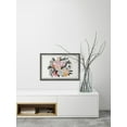 thumbnail image 3 of Marmont Hill Watercolor Flower Bouquet Framed Wall Art, 30.00" x 1.50", 3 of 6